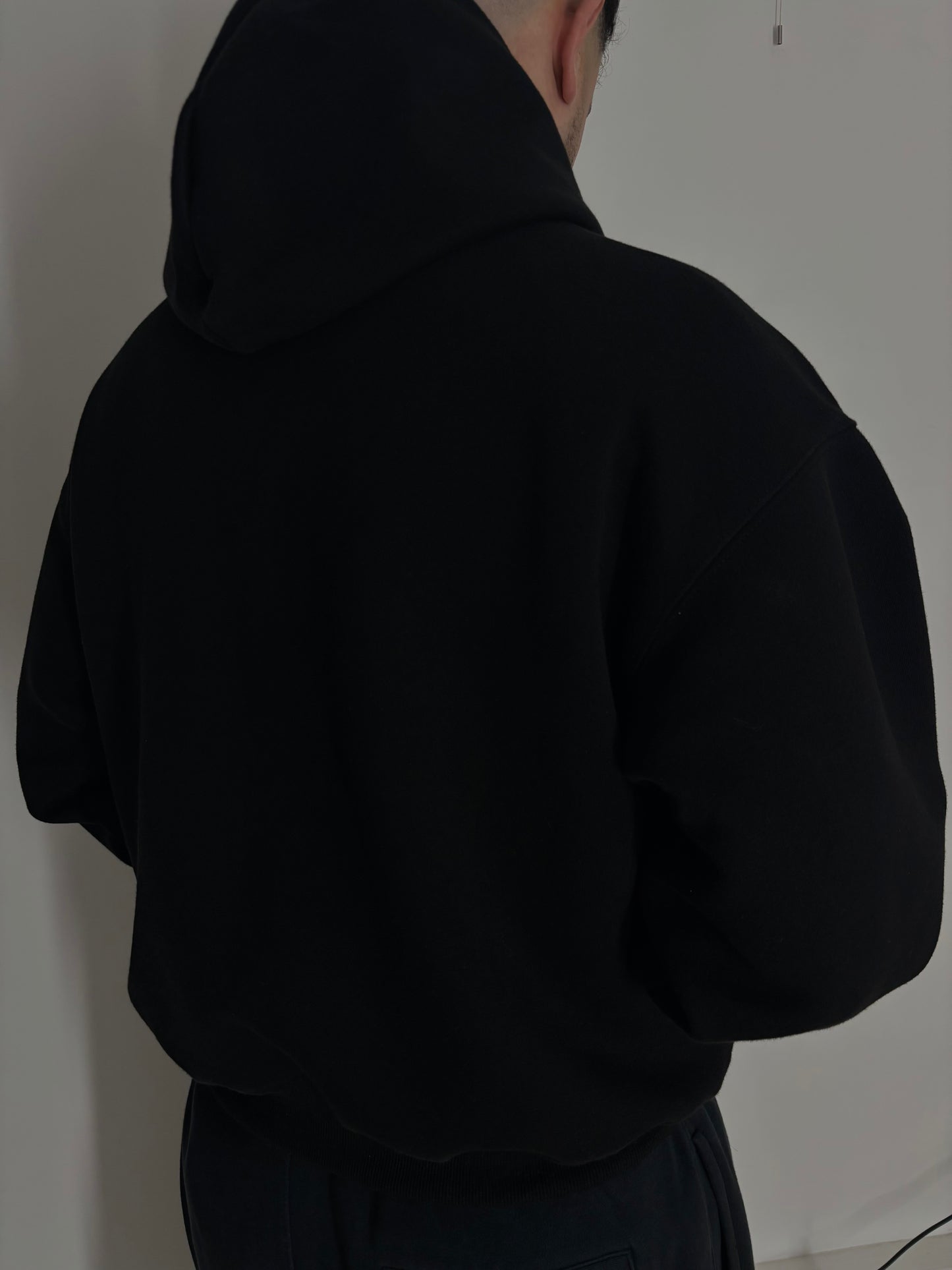 Basic Logo Hoodie Black
