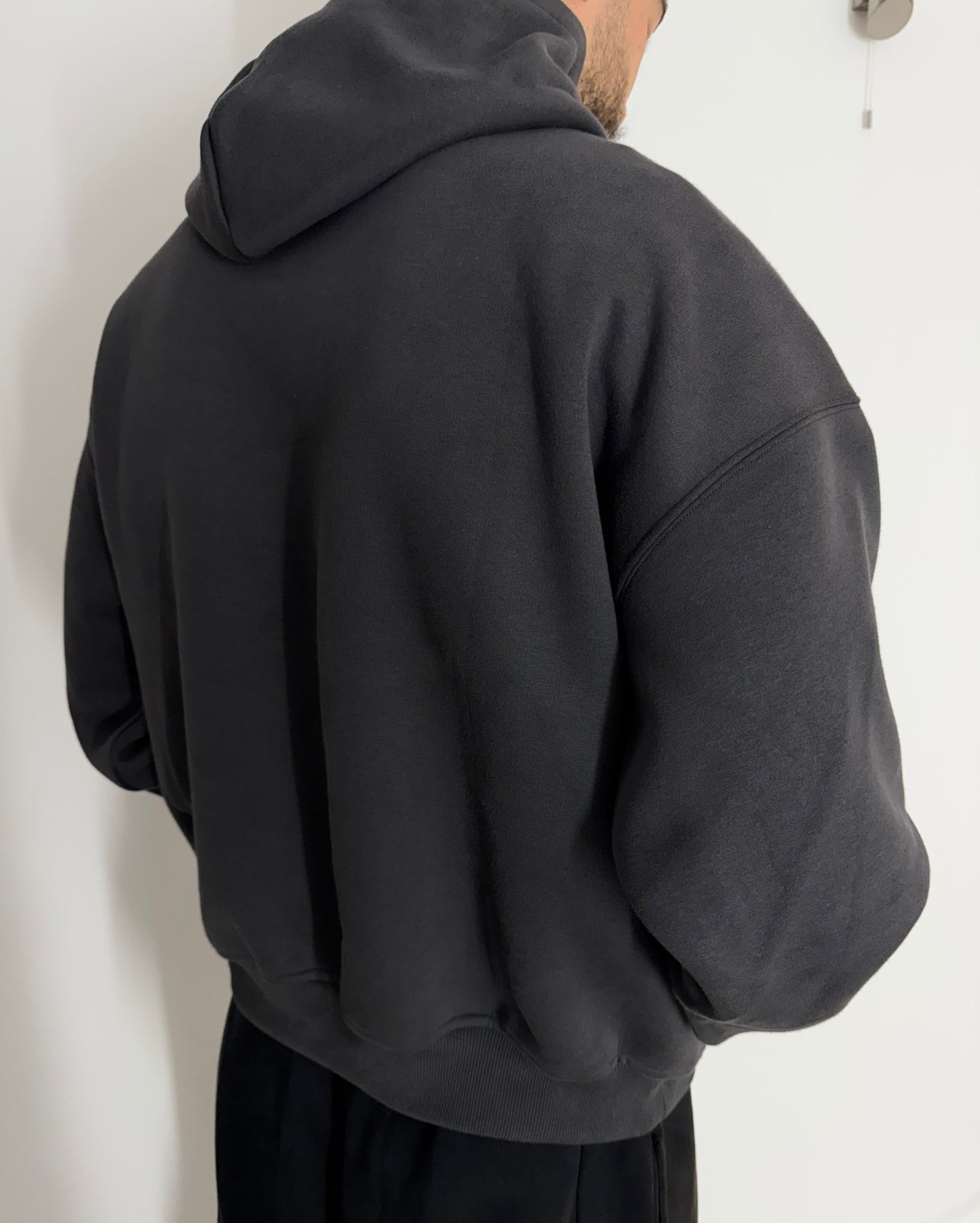Basic Logo Hoodie Darkgrey