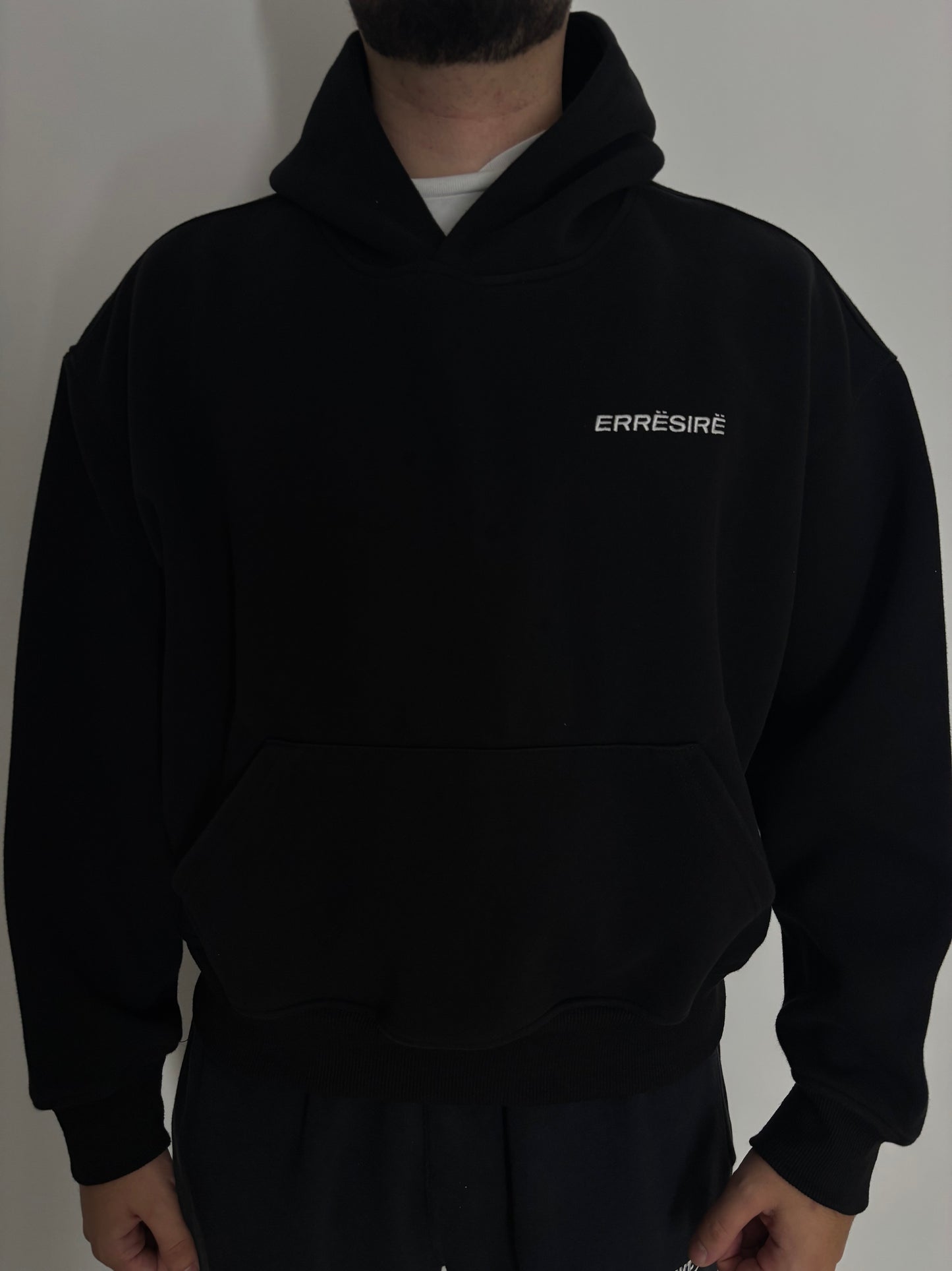 Basic Logo Hoodie Black