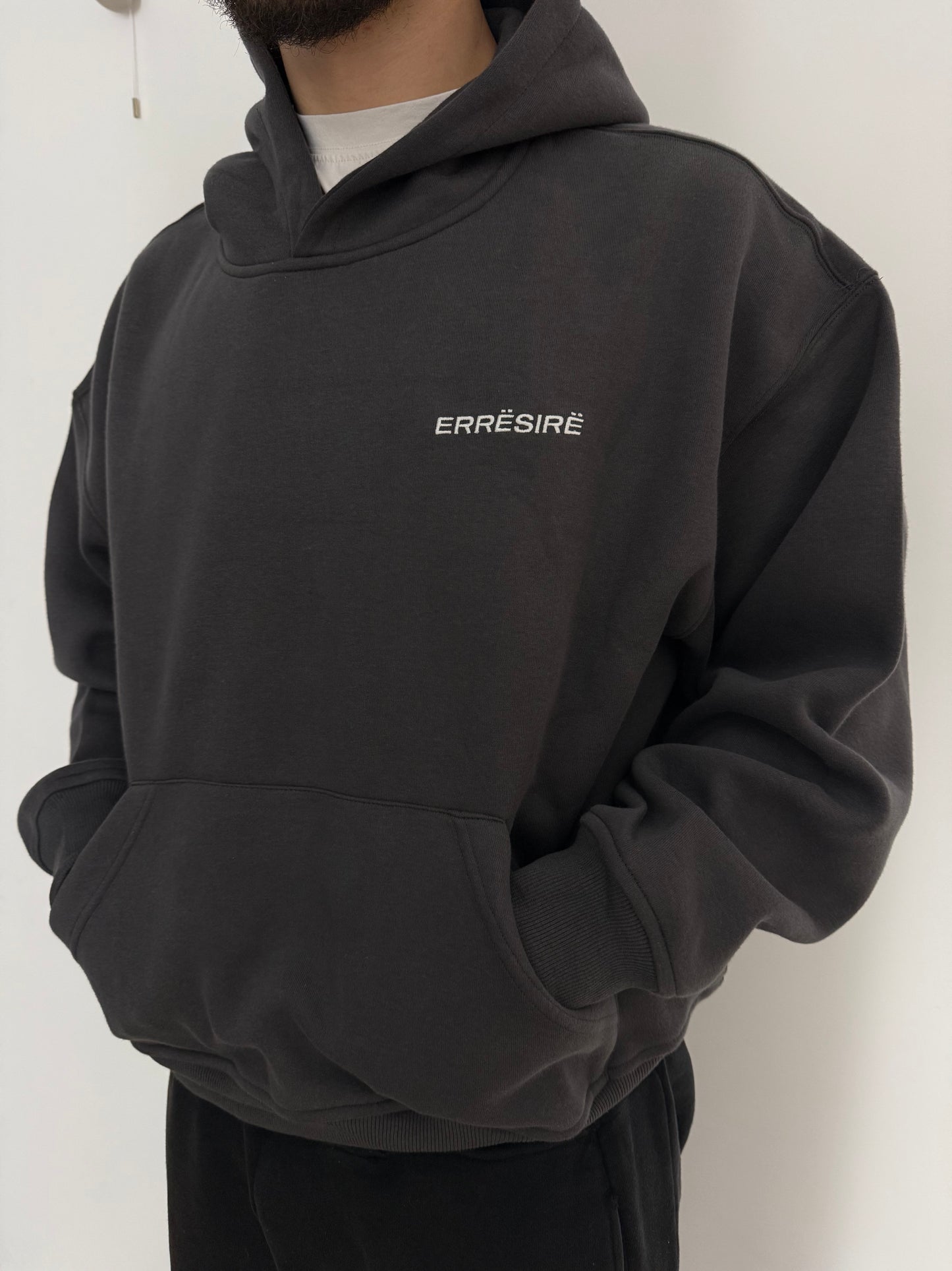 Basic Logo Hoodie Darkgrey