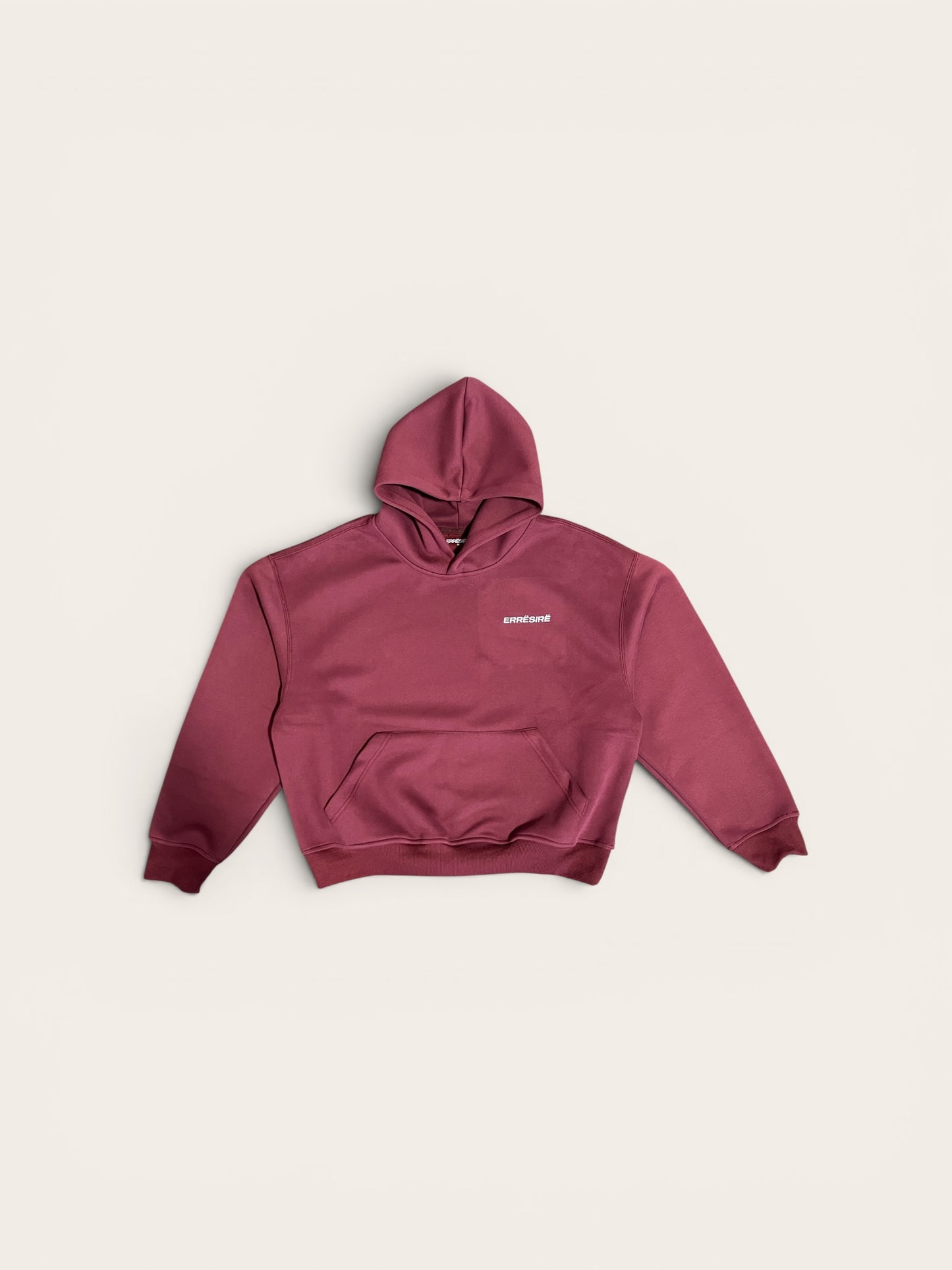 HOODIE WINERED