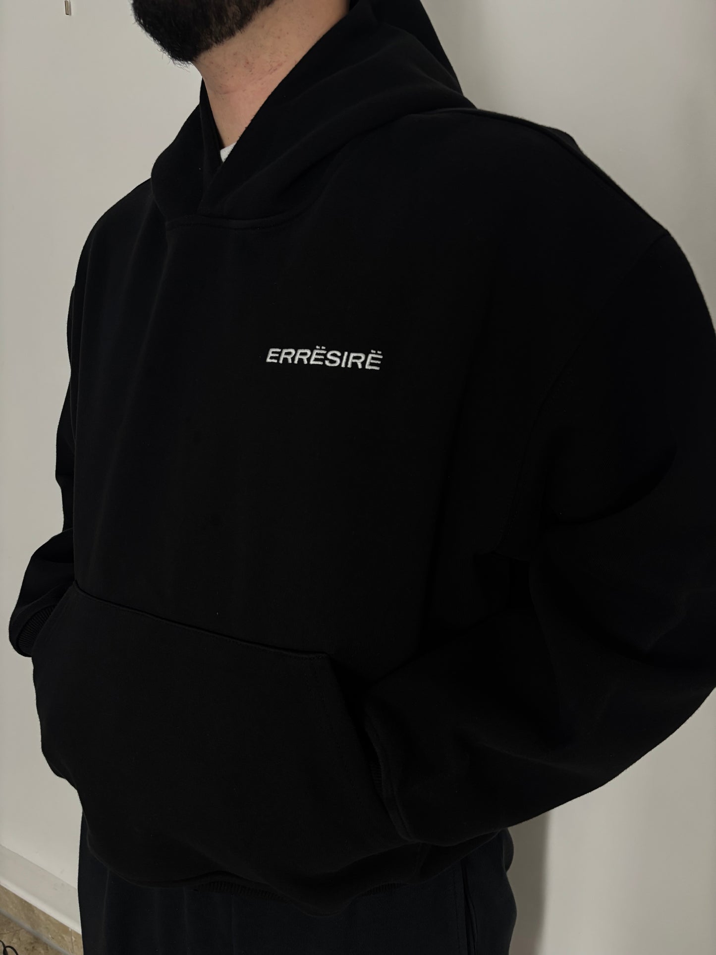 Basic Logo Hoodie Black