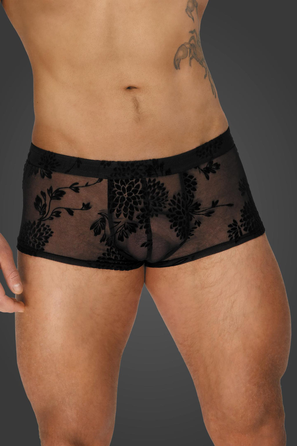 Flower flock Shorts H074 - 3XL-5