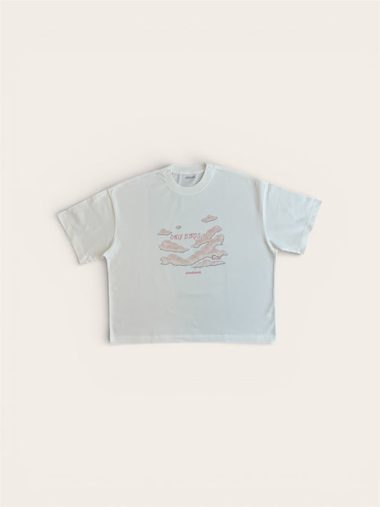 ONLY BIRDS T-SHIRT WHITE